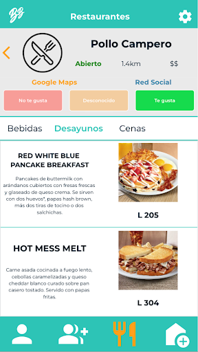 BistroBuds Screen 2