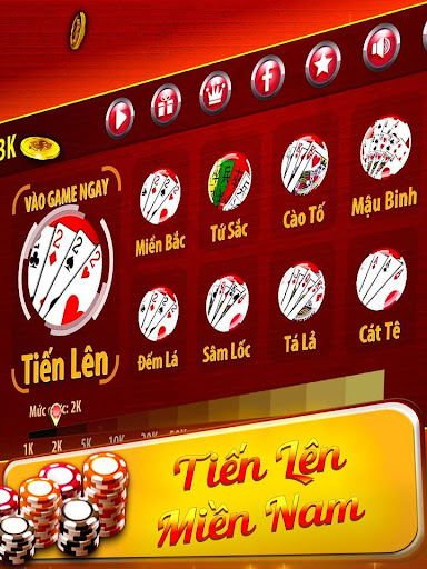 Android application Tiến Lên Miền Nam - Tien Len screenshort