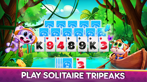 Screenshot of TriPeaks Solitaire Tri Peaks