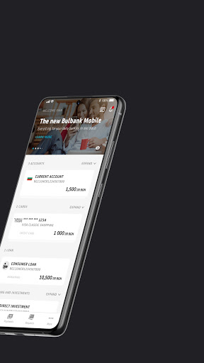 Bulbank Mobile Screen 2