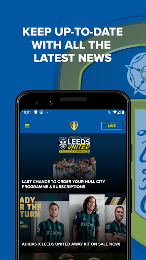 Leeds United Official Screen 3
