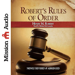 Obraz ikony: Robert's Rules of Order