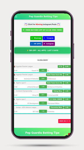 Betting Tips - Pep Guardio screenshot 9