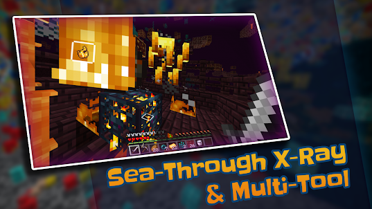 Sea X-Ray Mod for Minecraft PE