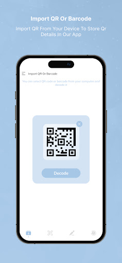 Android application QR Code Scanner, QR Generator screenshort