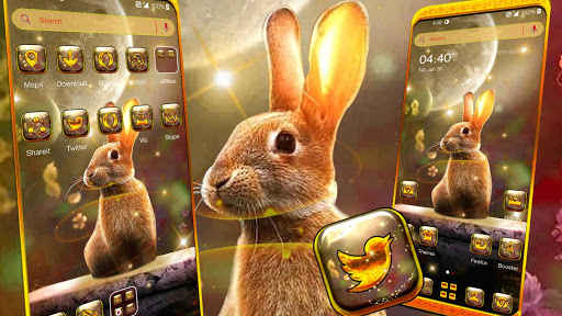 Android application Rabbit in Space Launcher screenshort