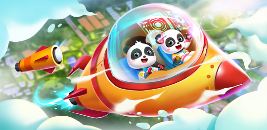 Pequeno Panda vai ao espaço