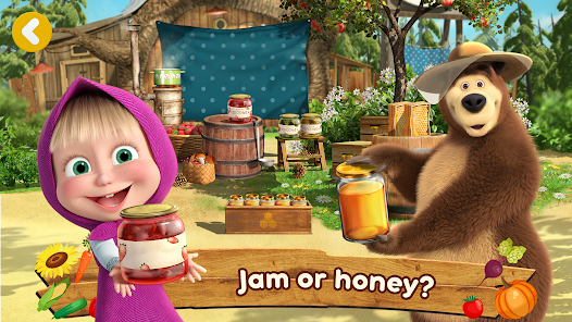 Masha and the Bear: Farm Games  screenshots 5
