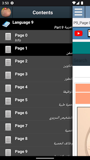 معاينة التطبيق