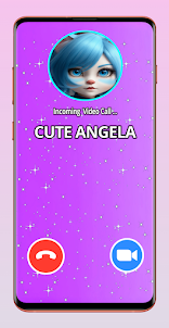 Cute Angela Video Call prank