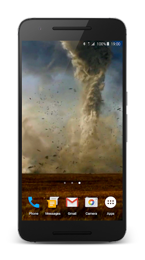 Tornado 3D Live Wallpaper Screen 3