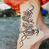 Girls Foot Feet Mehndi Designs icon