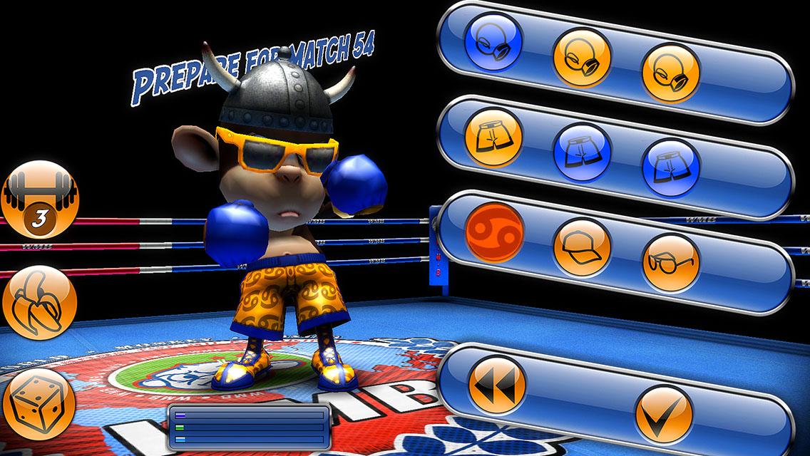Android application Monkey Boxing screenshort