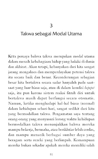 Orang Islam Harus Kaya