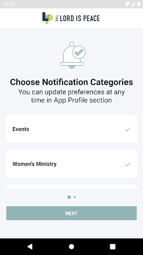 Android application Lord Is Peace-Texas screenshort