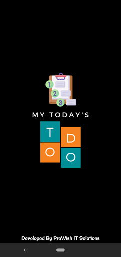 Android application My Today's List screenshort