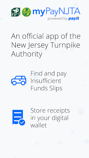 Android application myPayNJTA screenshort