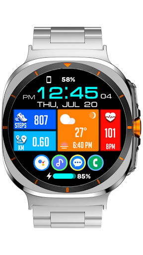 Tiles Window Watch Face NTV556 screenshot 14