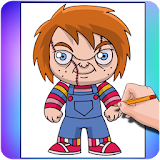 How To Draw Killer chucky (killer Chucky game) icon