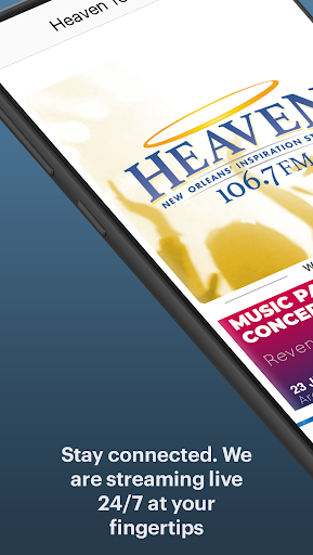 Android application Heaven 106.7 FM screenshort