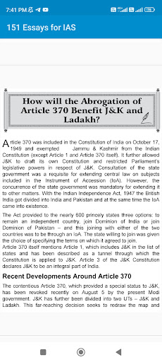 151 ESSAYS FOR IAS Screen 2