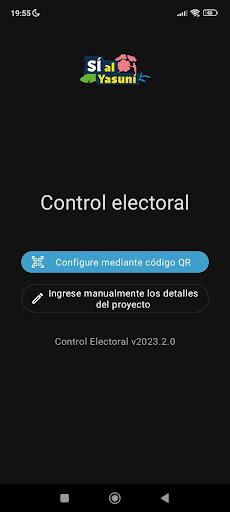Android application Control Electoral Sí al Yasuní screenshort