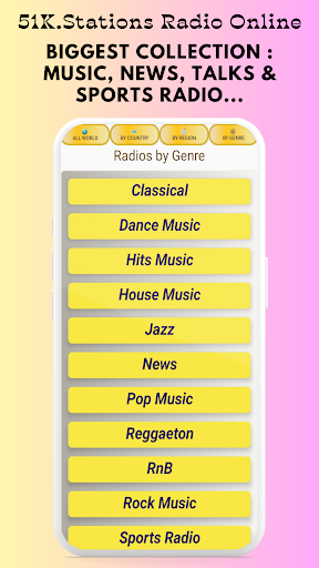 51K Radios Live FM AM Screen 2