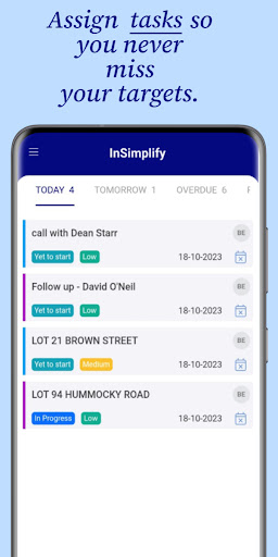 InSimplify Sales Screen 3
