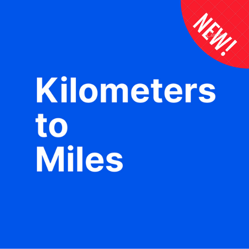 Kilometers to Miles Converter 1.1.0 Icon