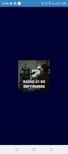 Android application Radio 21 De Septiembre screenshort