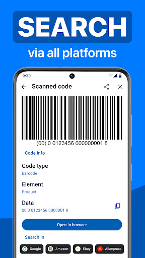 Barcode Scanner Screen 3
