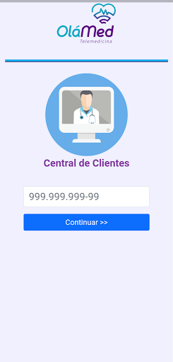 Android application OláMed Telemedicina screenshort