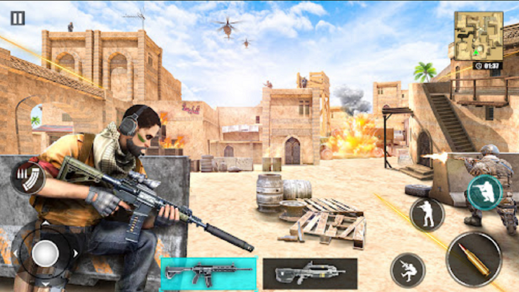 FPS Gun Strike - Gun Games 3D MOD APK 03