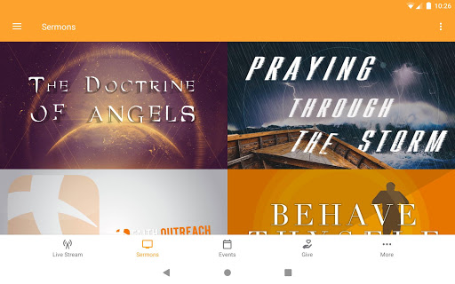 Screenshot of Faith Outreach Center Intl.