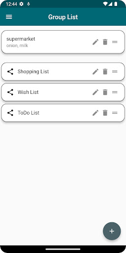 Shared To-Do List Screen 3