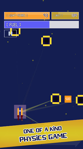 Plucky Rocket: Physics Arcade Screen 2