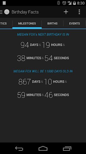 Age Calculator Screen 3