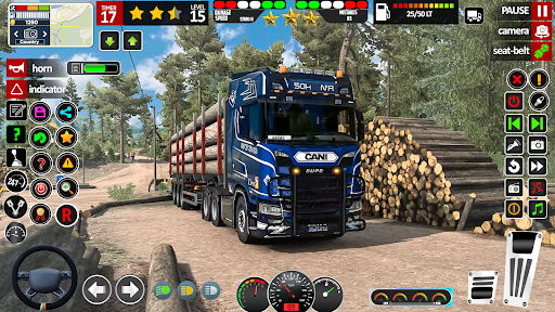 European Truck Driving Game