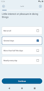 Screenshot 3 Depression Test android