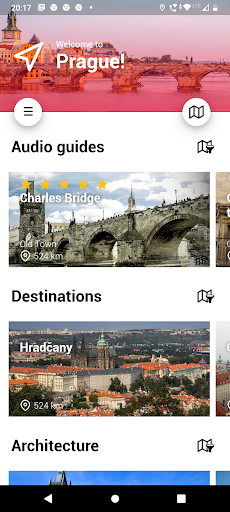 Android application Awesome Prague screenshort