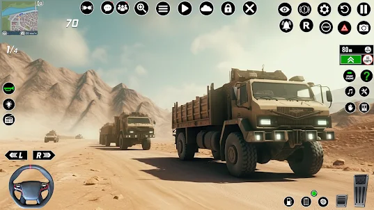 육군화물 운전사 - 트럭 게임