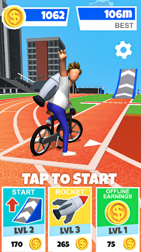 Bike Hop: Crazy BMX Bike Jump 3D  screenshots 1