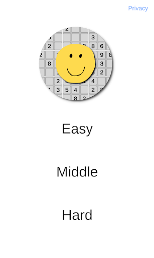 Android application Happy Sudoku screenshort
