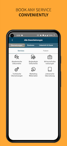 Reachaus services Screen 3