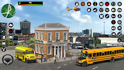 School Bus Simulator 3D Game Screen 2