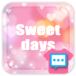  Sweet days Next SMS skin 7.0 by Handcent logo