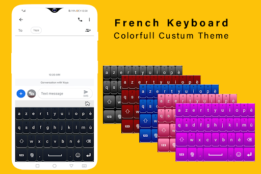 Android application French Keyboard Accent screenshort