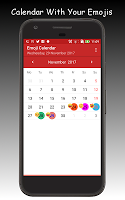 screenshot of Emoji Calendar