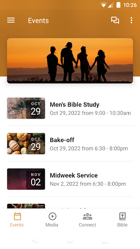Android application Hauser Community Church | OR screenshort