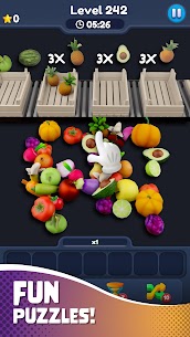 Food Match 3D: Tile Puzzle 1